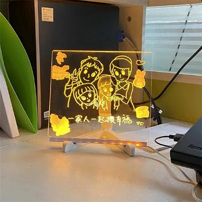 3D Acrylic Writing Pad