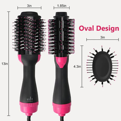 One-Step Hair Dryer Brush Volumizer Hot Air Brush Blow Dryer Brush for Straightening Curling