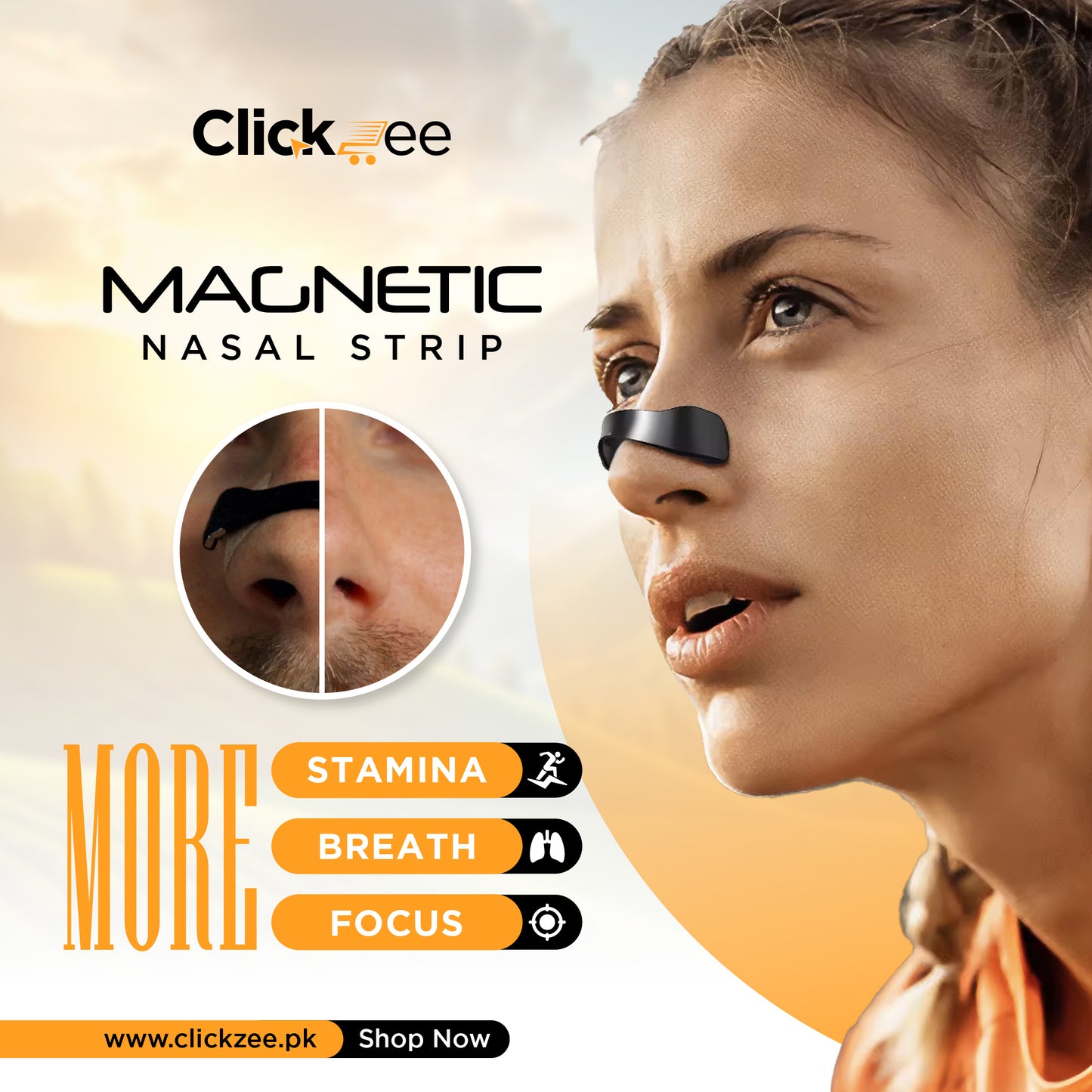 Magnetic Nasal Strip