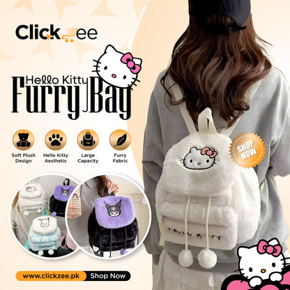 Cute Plush Bag ( Soft, fluffy, and perfect for everyday kawaii style! )