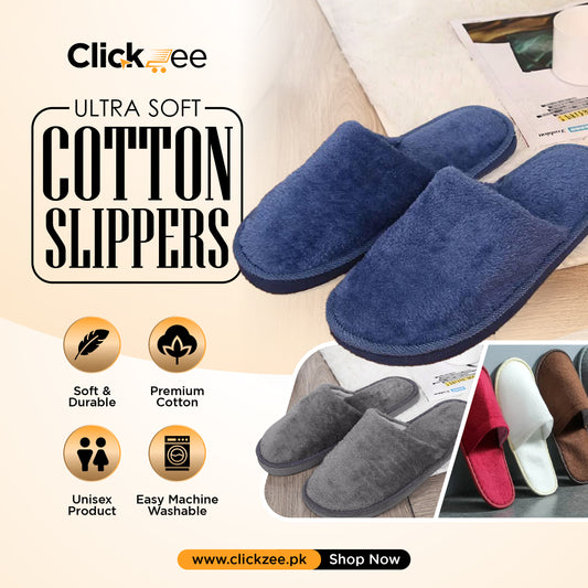 Soft Cotton Slippers