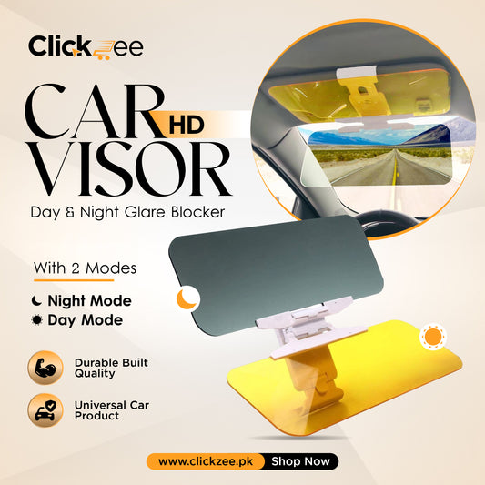 HD Vision Visor Day & Night Glare Blocker
