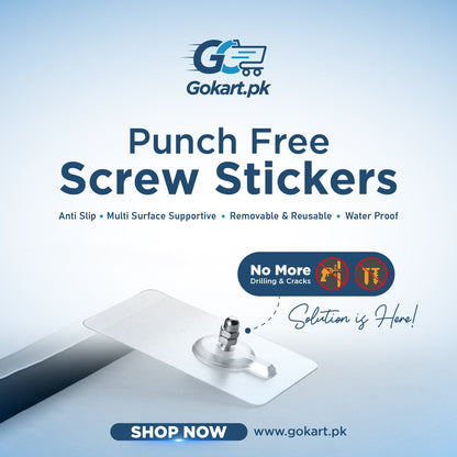 Punch-Free Screw Stickers (Premium Quality)
