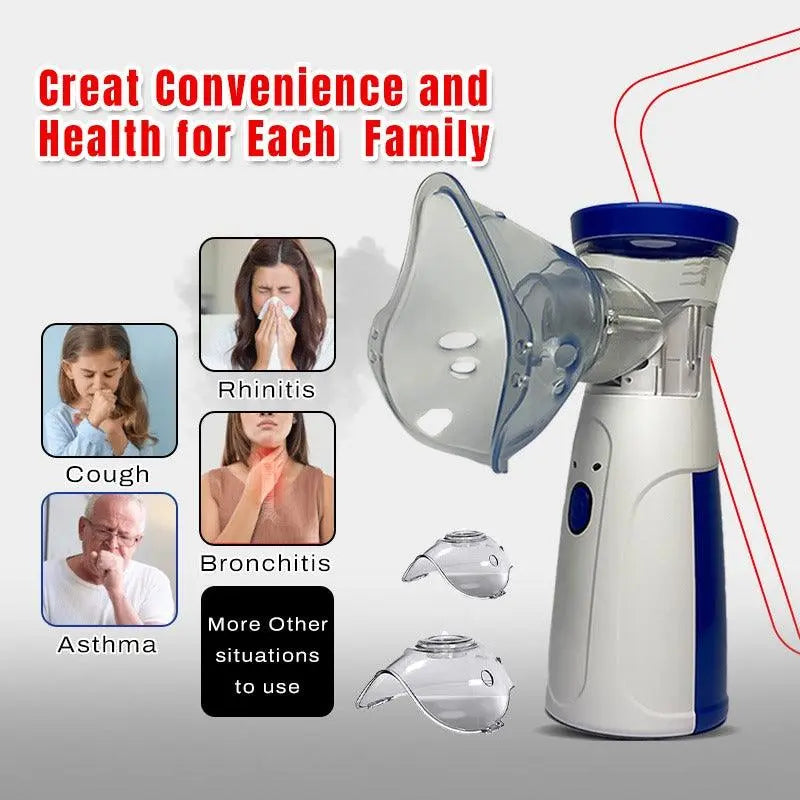 Nebuluxe Ultrasonic Portable Nebulizer Kit- FDA Approved