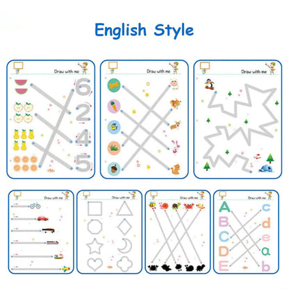 Magical Tracing Workbook Set For Kids